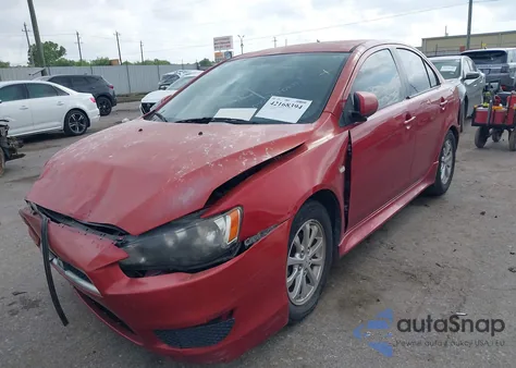 2011 Mitsubishi Lancer Es from USA, damaged, VIN JA32U2FUXBU022374